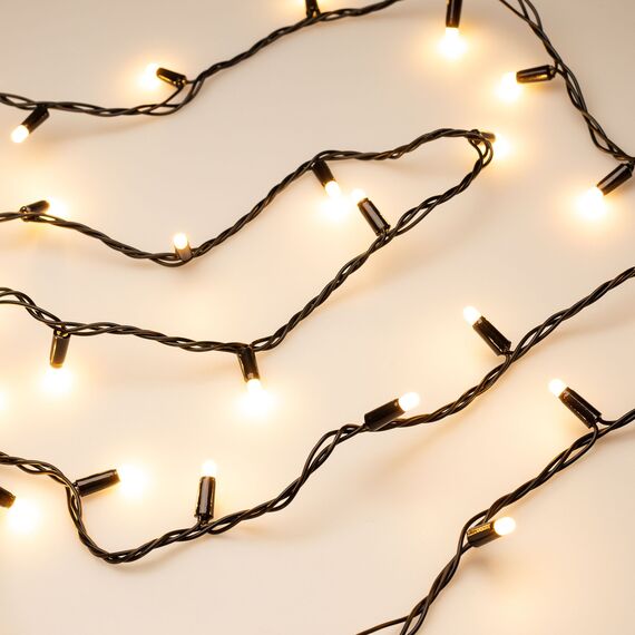 Arlight 028209 Светодиодная гирлянда ARD-STRING-CLASSIC-10000-BLACK-100LED-MILK-STD Warm (230V, 7W) (Ardecoled, IP65) - ! УПАКОВКА СОСТОИТ ИЗ - 1 шт, изображение 4