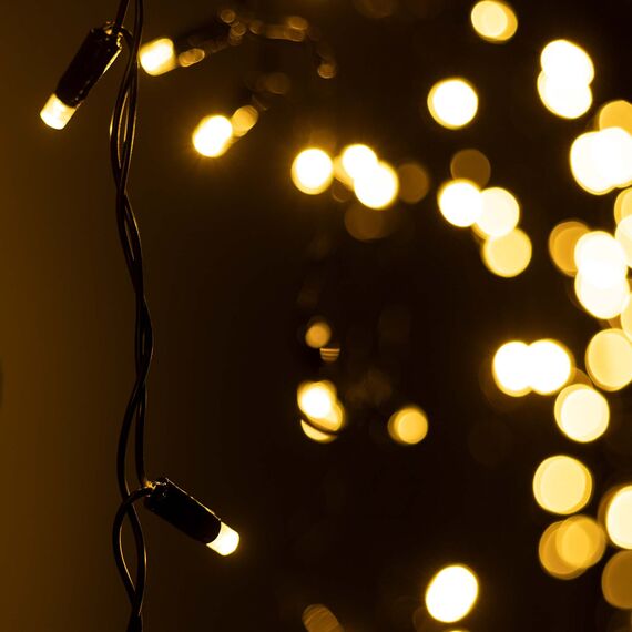 Arlight 031192 Светодиодная гирлянда ARD-EDGE-CLASSIC-2400x600-BLACK-88LED-FLASH Warm/Warm (230V, 6W) (Ardecoled, IP65) - ! УПАКОВКА СОСТОИТ ИЗ - 1 шт