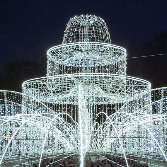 Arlight 025812 Светодиодная гирлянда ARD-STRING-CLASSIC-10000-WHITE-100LED-FLASH WHITE (230V, 7W) (Ardecoled, IP65) - ! УПАКОВКА СОСТОИТ ИЗ - 1 шт, изображение 5