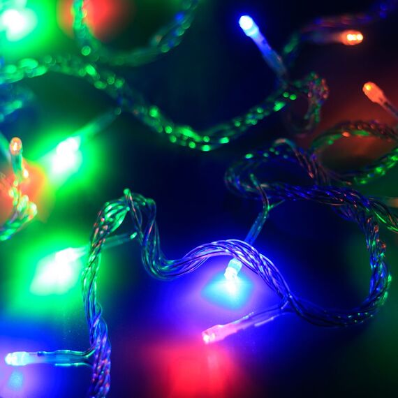 Arlight 025763 Светодиодная гирлянда ARD-STRING-HOME-5000-CLEAR-50LED-LIVE RGB (230V, 3.5W) (Ardecoled, IP20) - ! УПАКОВКА СОСТОИТ ИЗ - 1 шт