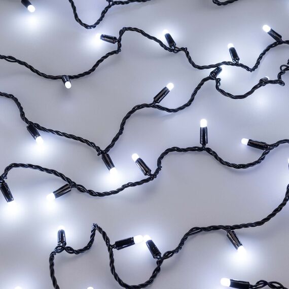 Arlight 031207 Светодиодная гирлянда ARD-STRING-CLASSIC-10000-BLACK-100LED-MILK-FLASH White (230V, 7W) (Ardecoled, IP65) - ! УПАКОВКА СОСТОИТ ИЗ - 1 шт, изображение 3