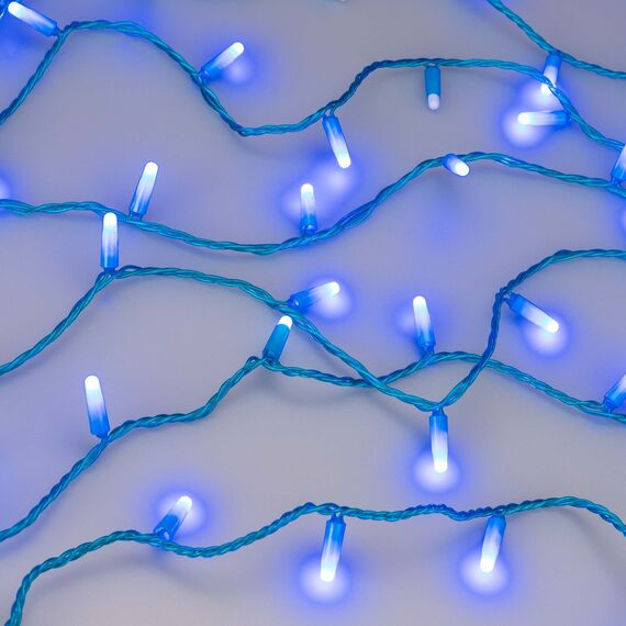 Arlight 031199 Светодиодная гирлянда ARD-STRING-CLASSIC-10000-BLUE-100LED-MILK-FLASH Blue (230V, 7W) (Ardecoled, IP65) - ! УПАКОВКА СОСТОИТ ИЗ - 1 шт, изображение 4