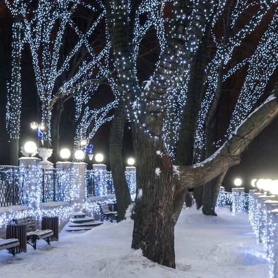 Arlight 025827 Светодиодная гирлянда ARD-STRING-PRO-10000-BLACK-100LED-FLASH WHITE (230V, 7W) (Ardecoled, IP65) - ! УПАКОВКА СОСТОИТ ИЗ - 1 шт, изображение 3