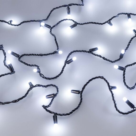 Arlight 031652 Светодиодная гирлянда ARD-STRING-CLASSIC-1000-BLACK-100LED-MILK-PULSE White (230V, 7W) (Ardecoled, IP65) - ! УПАКОВКА СОСТОИТ ИЗ - 1 шт, изображение 2