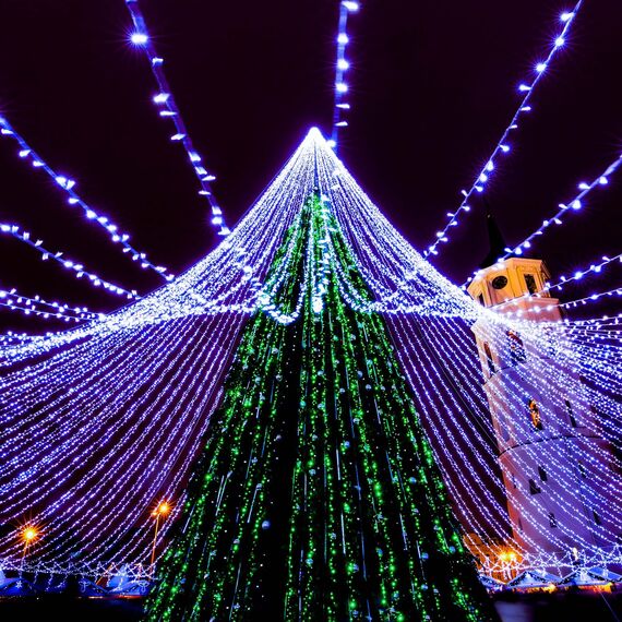 Arlight 025802 Светодиодная гирлянда ARD-STRING-CLASSIC-10000-BLACK-100LED-STD BLUE (230V, 7W) (Ardecoled, IP65) - ! УПАКОВКА СОСТОИТ ИЗ - 1 шт, изображение 10