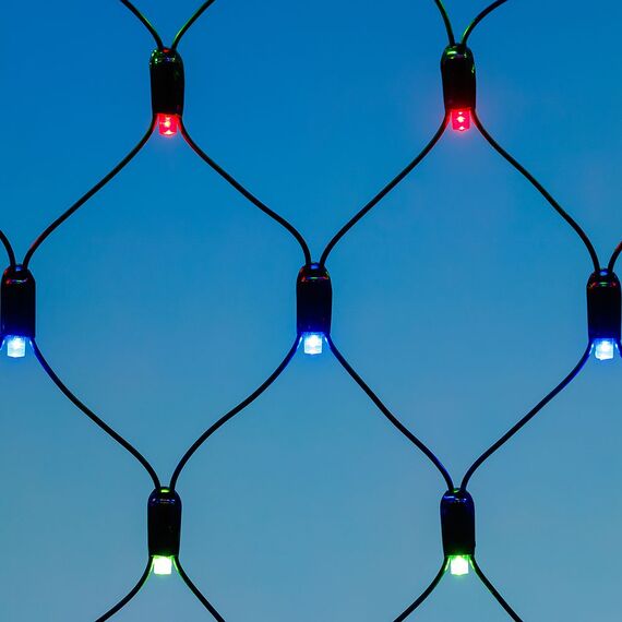 Arlight 024693 Светодиодная гирлянда ARD-NETLIGHT-CLASSIC-2500x2500-BLACK-432LED RGB (230V, 26W) (Ardecoled, IP65) - ! УПАКОВКА СОСТОИТ ИЗ - 1 шт, изображение 3