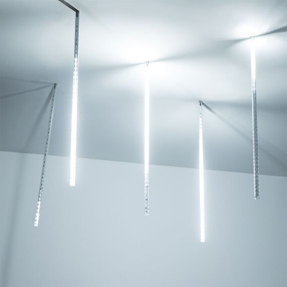 Arlight 026049 Светодиодная гирлянда ARD-ICEFALL-CLASSIC-D12-500-5PCS-CLEAR-72LED-LIVE WHITE (230V, 6W) (Ardecoled, IP65) - ! УПАКОВКА СОСТОИТ ИЗ - 1 шт