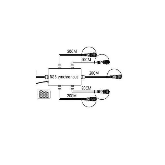 Arlight 028213 Контроллер ARD-CLASSIC-SYNC-RGB-1000LED White (230V, 80W, RF ПДУ) (Ardecoled, Закрытый) - ! УПАКОВКА СОСТОИТ ИЗ - 1 шт, изображение 5