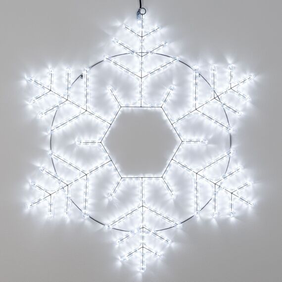 Arlight 034258 Фигура ARD-SNOWFLAKE-M10-1000x900-504LED White (230V, 31W) (Ardecoled, IP65) - ! УПАКОВКА СОСТОИТ ИЗ - 1 шт, изображение 7