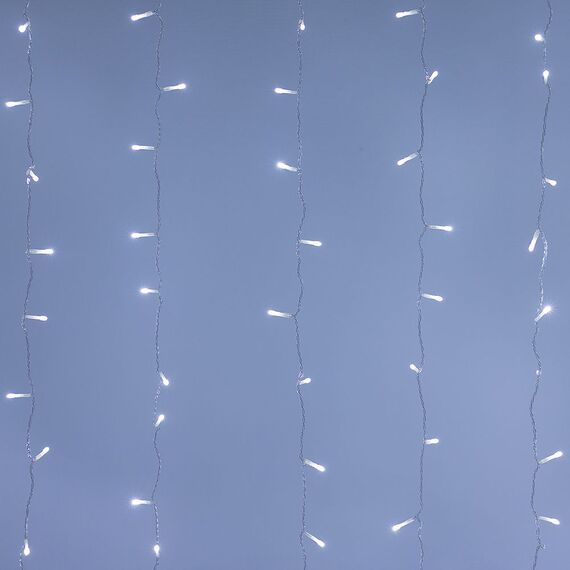 Arlight 024834 Светодиодная гирлянда ARD-CURTAIN-HOME-2000x2500-CLEAR-300LED White (230V, 12W) (Ardecoled, IP20) - ! УПАКОВКА СОСТОИТ ИЗ - 1 шт, изображение 3