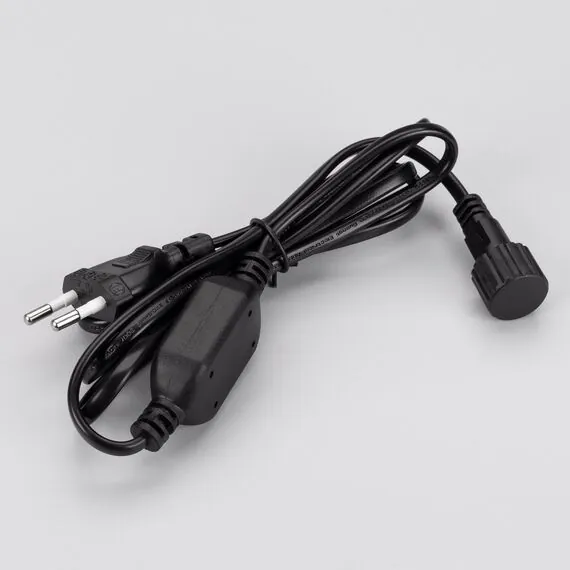 Arlight 044774 Шнур питания ARD-ICICLE-CLASSIC-1.5M Black (230V, 1.6A) (Ardecoled, -) - ! УПАКОВКА СОСТОИТ ИЗ - 1 шт, изображение 4
