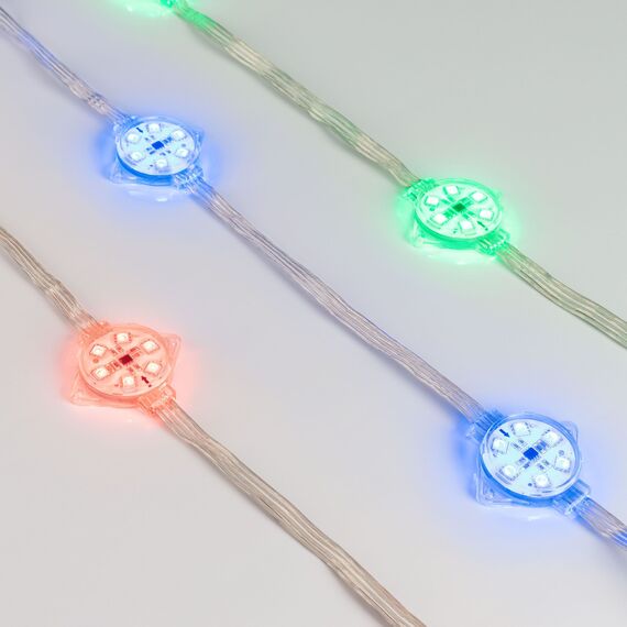 Arlight 029379 Модуль управляемый VISOR-SPI-5060-6-24V RGB 120deg (D40x12mm, 1.5W, IP68) (Arlight, Пластик, 3 года) - ! УПАКОВКА СОСТОИТ ИЗ - 40 шт, изображение 2