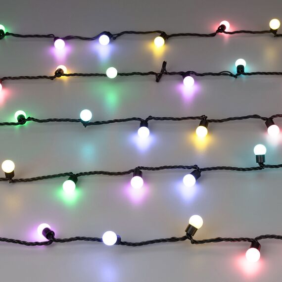 Arlight 025592 Светодиодная гирлянда ARD-BALL-CLASSIC-D17.5-20000-BLACK-200LED RGB (230V, 14W) (Ardecoled, IP65) - ! УПАКОВКА СОСТОИТ ИЗ - 1 шт, изображение 5