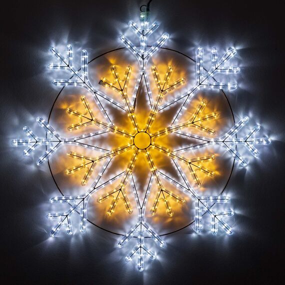 Arlight 034262 Фигура ARD-SNOWFLAKE-M12-900x900-576LED White/Warm (230V, 36W) (Ardecoled, IP65) - ! УПАКОВКА СОСТОИТ ИЗ - 1 шт