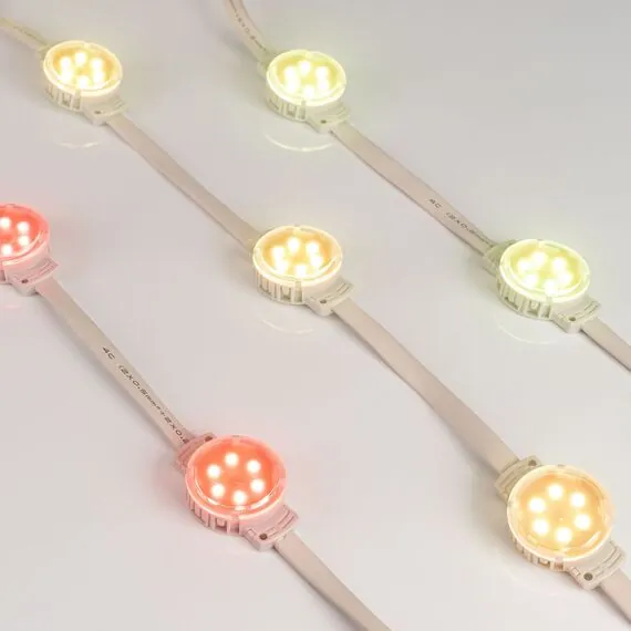 Arlight 036828 Модуль управляемый SPI-F6-D40 24V RGB-RAM-Auto (1.25W, IP68, 120 deg) (Arlight, Пластик, 3 года) - ! УПАКОВКА СОСТОИТ ИЗ - 60 шт, изображение 5