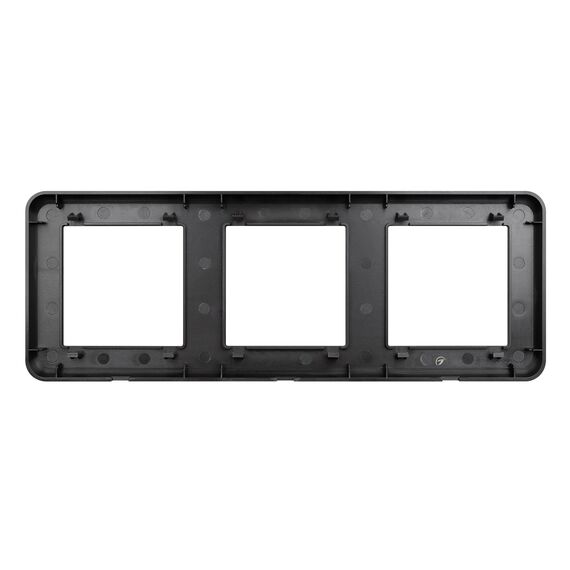 Arlight 043784 Рамка пластиковая FRM-VERSA-PL-3-BK (Arlight, -) 043784, изображение 4