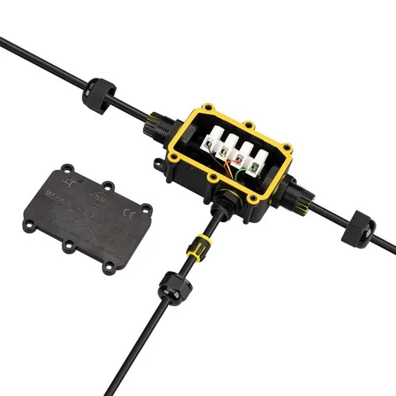 Arlight 030762 Коробка распределительная NEO-GERM-3-WTW (5-9mm) (Arlight, IP68) - ! УПАКОВКА СОСТОИТ ИЗ - 1 шт, изображение 6