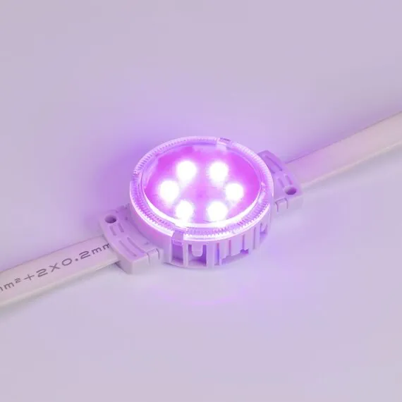 Arlight 036828 Модуль управляемый SPI-F6-D40 24V RGB-RAM-Auto (1.25W, IP68, 120 deg) (Arlight, Пластик, 3 года) - ! УПАКОВКА СОСТОИТ ИЗ - 60 шт, изображение 8