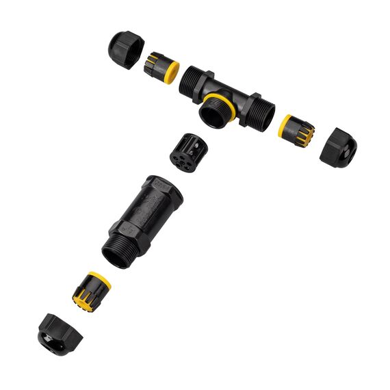 Arlight 030760 Коннектор NEO-GERM-5pin-T-WTW (4-8mm) (Arlight, IP68) - ! УПАКОВКА СОСТОИТ ИЗ - 1 шт, изображение 7