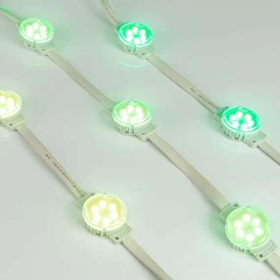 Arlight 036828 Модуль управляемый SPI-F6-D40 24V RGB-RAM-Auto (1.25W, IP68, 120 deg) (Arlight, Пластик, 3 года) - ! УПАКОВКА СОСТОИТ ИЗ - 60 шт, изображение 11