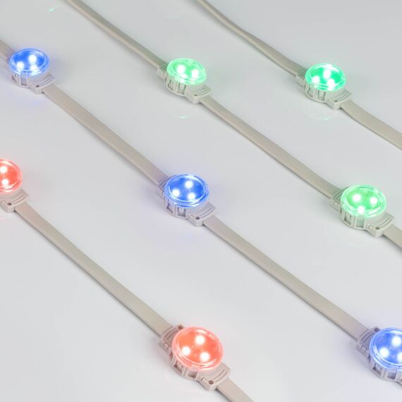 Arlight 036831 Модуль управляемый SPI-F3-D30 12V RGB-RAM-Auto (0.6W, IP68, 120 deg) (Arlight, Пластик, 3 года) - ! УПАКОВКА СОСТОИТ ИЗ - 120 шт, изображение 8