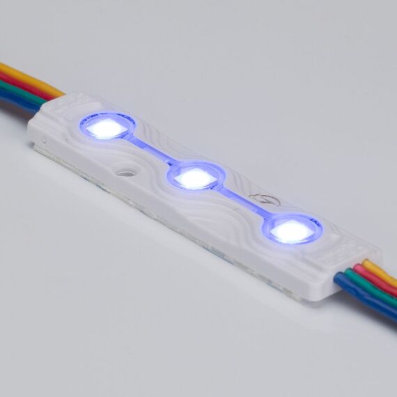 Arlight 026540 Модуль герметичный ARL-ORION-R07-12V RGB (5050, 3 LED) (Arlight, Закрытый) - ! УПАКОВКА СОСТОИТ ИЗ - 120 шт, изображение 6