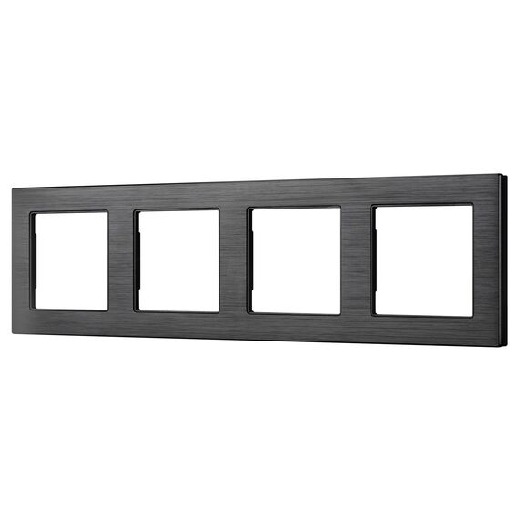 Arlight 043862 Рамка алюминиевая FRM-PRESTO-ALS-4-BK (Arlight, -) 043862, изображение 2