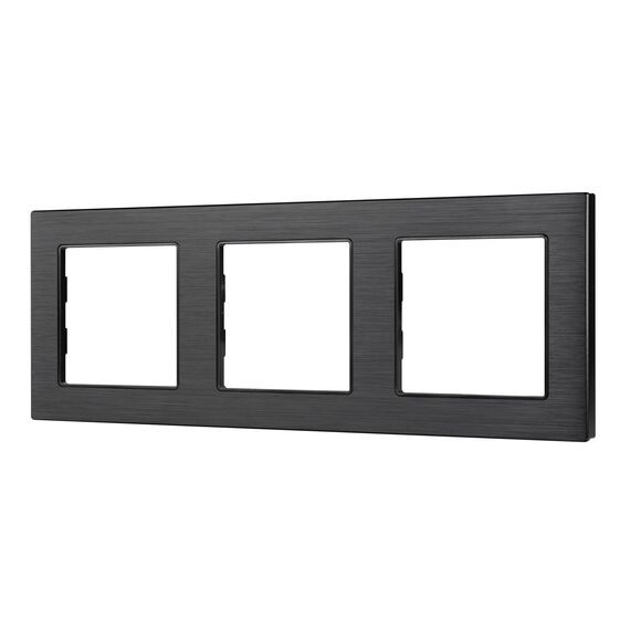 Arlight 043857 Рамка алюминиевая FRM-PRESTO-ALS-3-BK (Arlight, -) 043857