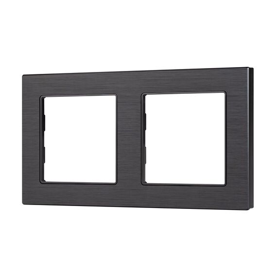 Arlight 043855 Рамка алюминиевая FRM-PRESTO-ALS-2-BK (Arlight, -) 043855