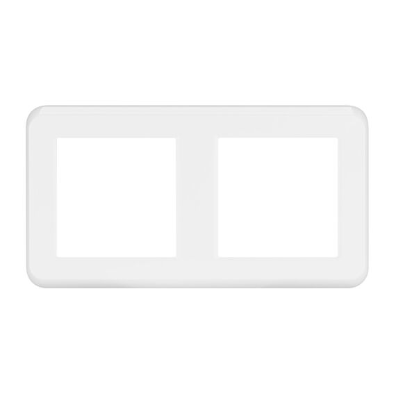 Arlight 043776 Рамка пластиковая FRM-VERSA-PL-2-WH (Arlight, -) 043776, изображение 4