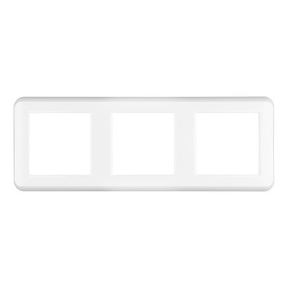 Arlight 043782 Рамка пластиковая FRM-VERSA-PL-3-WH (Arlight, -) 043782, изображение 4