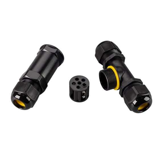 Arlight 030760 Коннектор NEO-GERM-5pin-T-WTW (4-8mm) (Arlight, IP68) - ! УПАКОВКА СОСТОИТ ИЗ - 1 шт, изображение 4