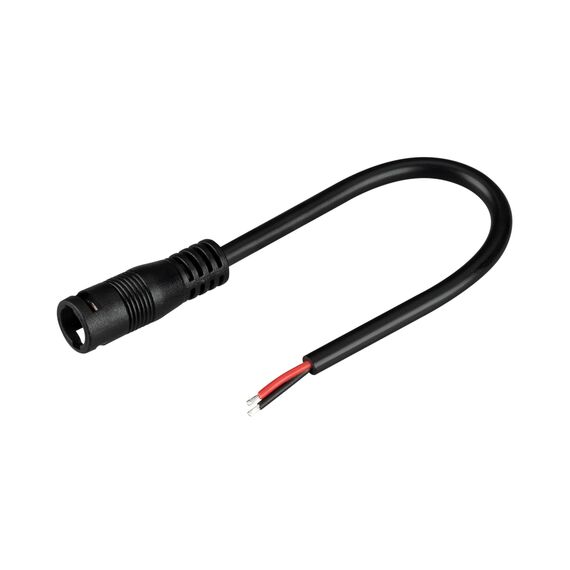 Arlight 032854 Коннектор выводной DC-MONO-2PIN-L150-F (JACK 5,5, LOCK) (Arlight, -) 032854