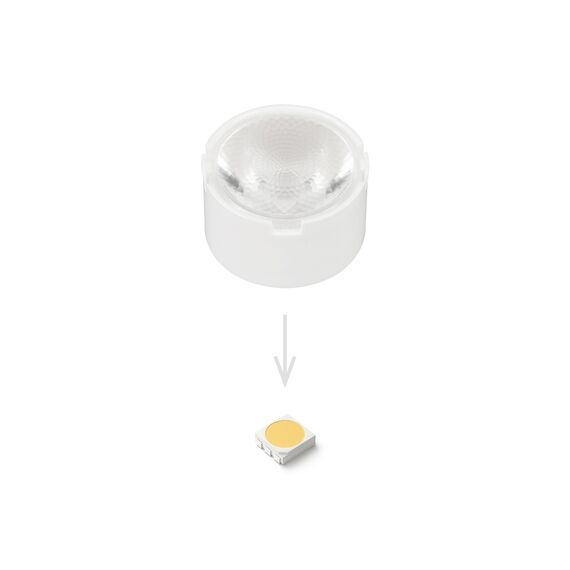 Arlight 032885 Линза ARL-PM585-U12-D20xH12-HW (Arlight, -) - ! УПАКОВКА СОСТОИТ ИЗ - 100 шт, изображение 3