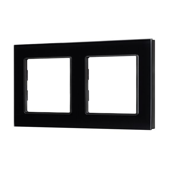 Arlight 043797 Рамка стеклянная FRM-GLARE-GS-2-BK (Arlight, -) 043797