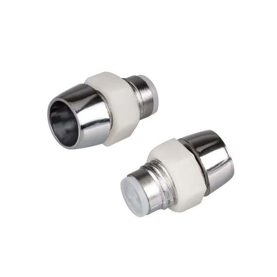 Arlight 005026 5PC Держатель 5мм (хром.пластик, с гайкой) (Arlight, 5мм (круглый)) - ! УПАКОВКА СОСТОИТ ИЗ - 500 шт