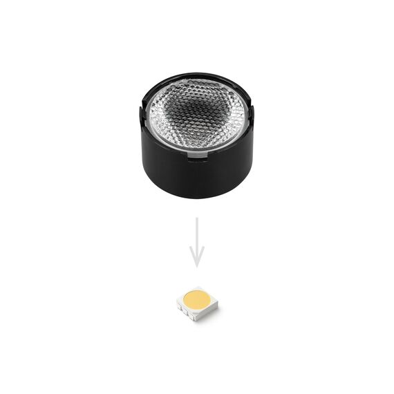 Arlight 032890 Линза ARL-PM585-U45-D20xH12-HB (Arlight, -) - ! УПАКОВКА СОСТОИТ ИЗ - 100 шт, изображение 4