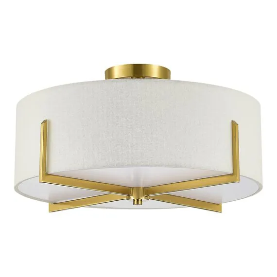 EVOLUCE SLE3010-302-04 Светильник потолочный Латунь/Белый E27 4*60W, изображение 7