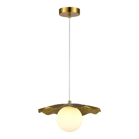 EVOLUCE SLE1196-303-01 Светильник подвесной Латунь/Белый G9 1*5W 4000K, изображение 2