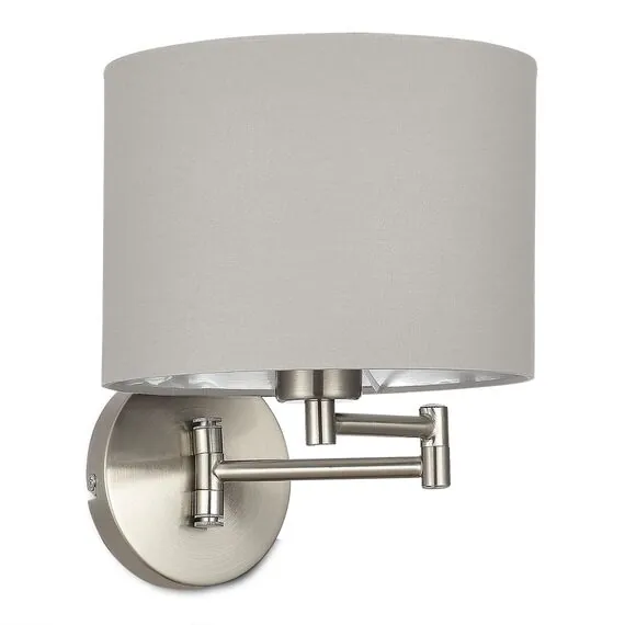 EVOLUCE SLE300511-01 Светильник настенный Никель/Серый, Серебристый E27 1*40W, изображение 3
