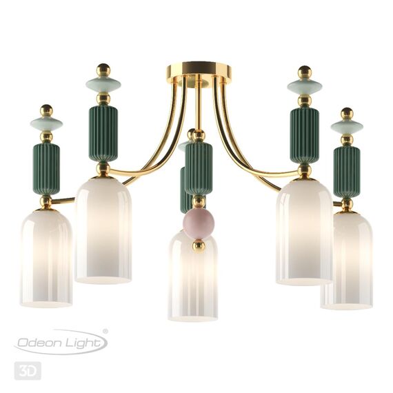 Odeon Light 4861/5C; 0043971 Люстра потолочная, изображение 5