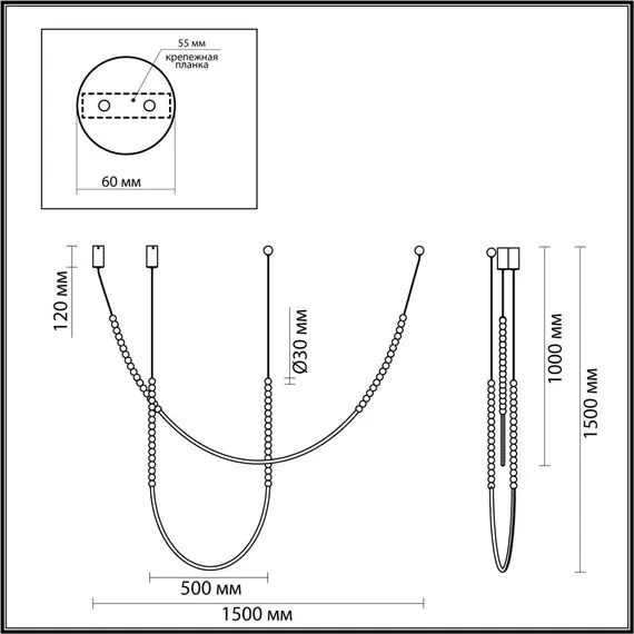 Odeon Light 6639/24CL; 0046207 Подвесные, изображение 4