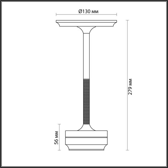 Odeon Light 5033/6TL; 0047254 Настольная лампа, изображение 5