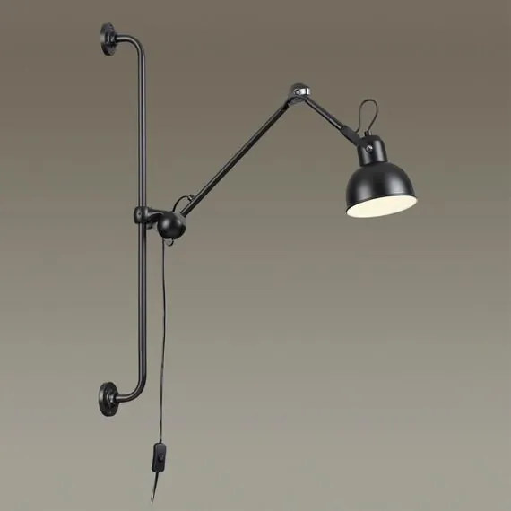 Odeon Light 4125/1WA; 0040395 Настенный светильник на кронштейне, изображение 2