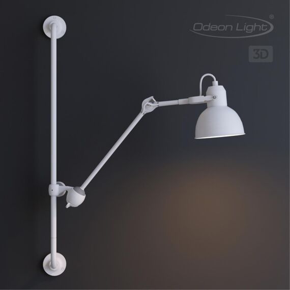 Odeon Light 4126/1WA; 0040396 Настенный светильник на кронштейне, изображение 4