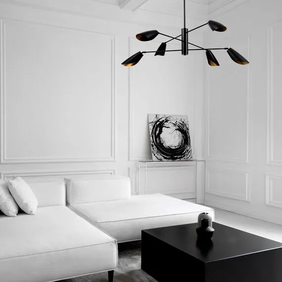 EVOLUCE SLE1254-103-04 Светильник подвесной Серебристый/Белый E14 4*60W, изображение 3