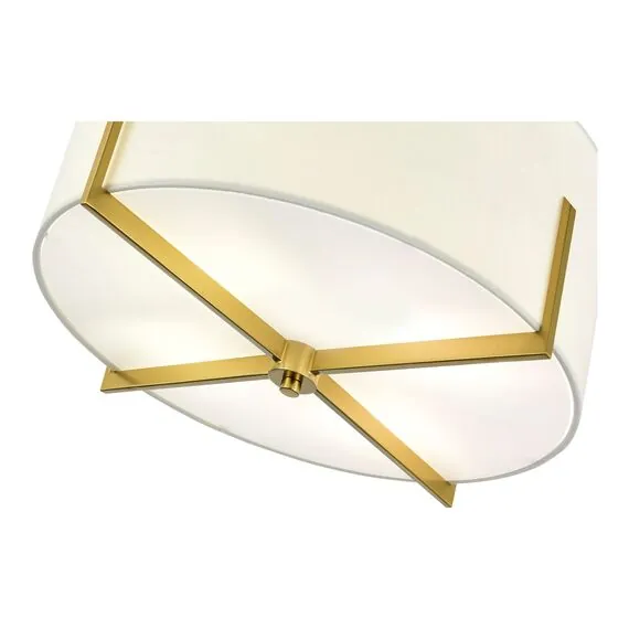 EVOLUCE SLE3010-302-04 Светильник потолочный Латунь/Белый E27 4*60W, изображение 3