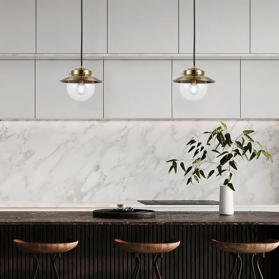 EVOLUCE SLE110102-07 Светильник потолочный Античная бронза/Прозрачный E14 7*40W, изображение 7