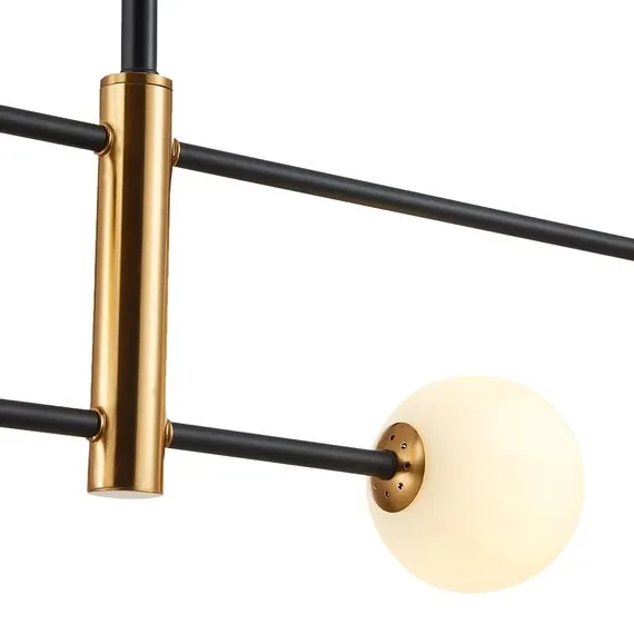 EVOLUCE SLE220103-04 Светильник потолочный Черный, Бронза/Белый G9 4*5W, изображение 2