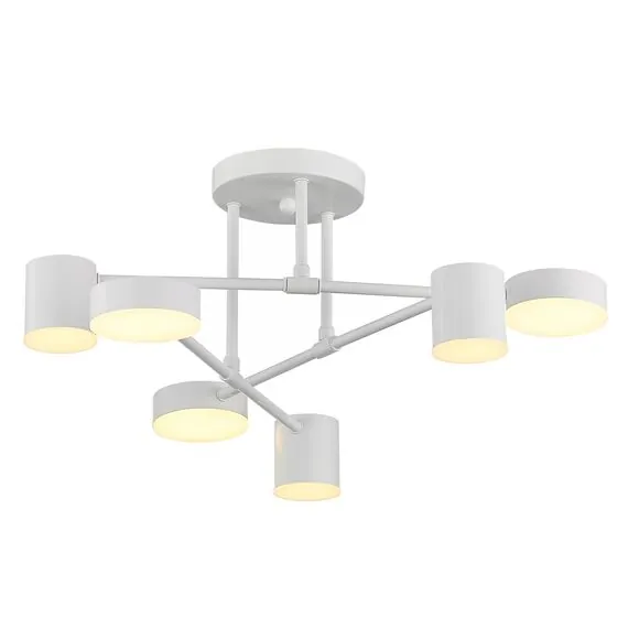 EVOLUCE SLE201052-06 Светильник потолочный Белый/Белый LED 6*7W 4000K, изображение 2